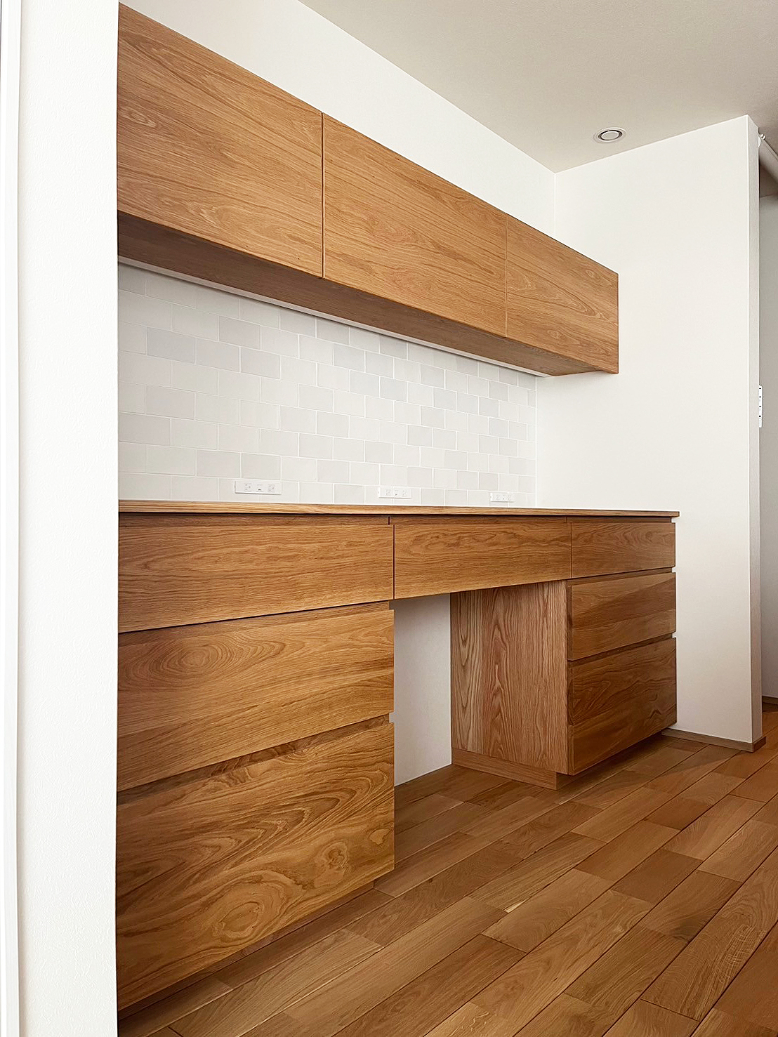 オーダー家具・オークのカップボード／東海・三重