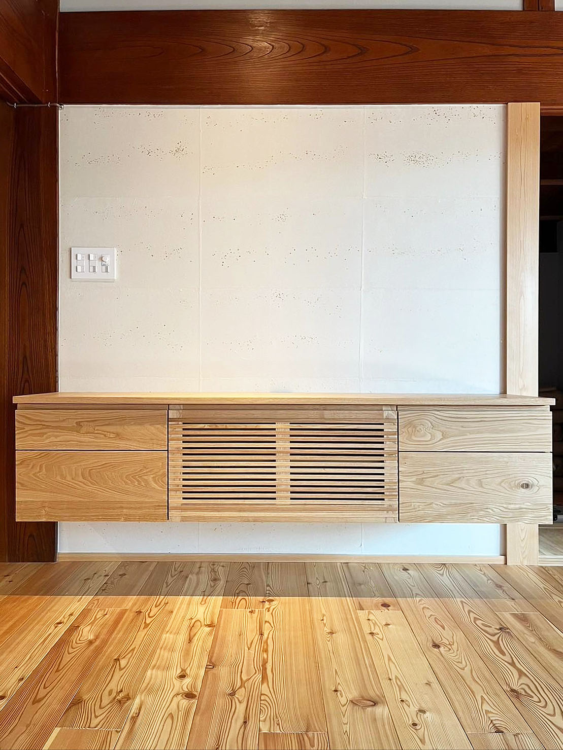 オーダー家具・クリのテレビボード／東海・岐阜