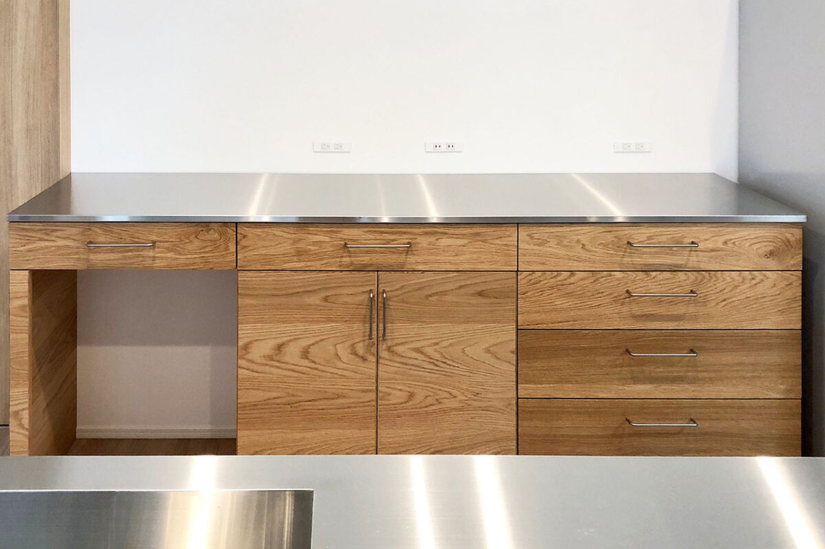 オーダー家具・オークのカップボード／関西・大阪