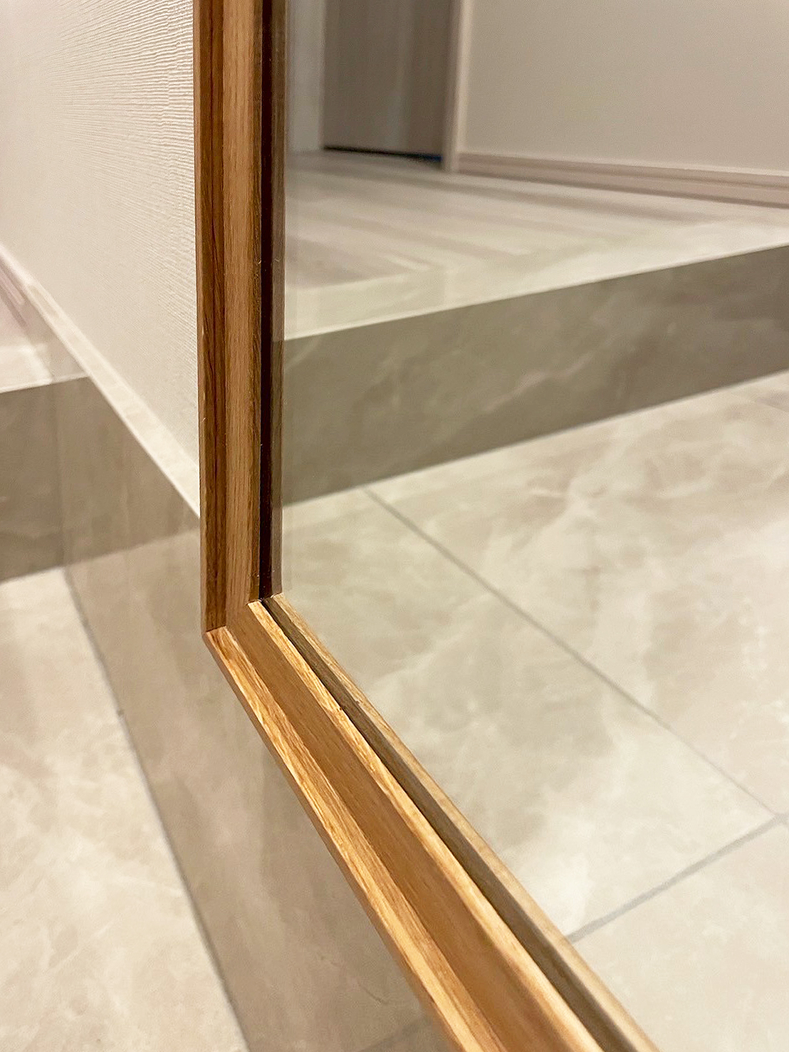 オーダー家具・オークの姿見／関東・東京