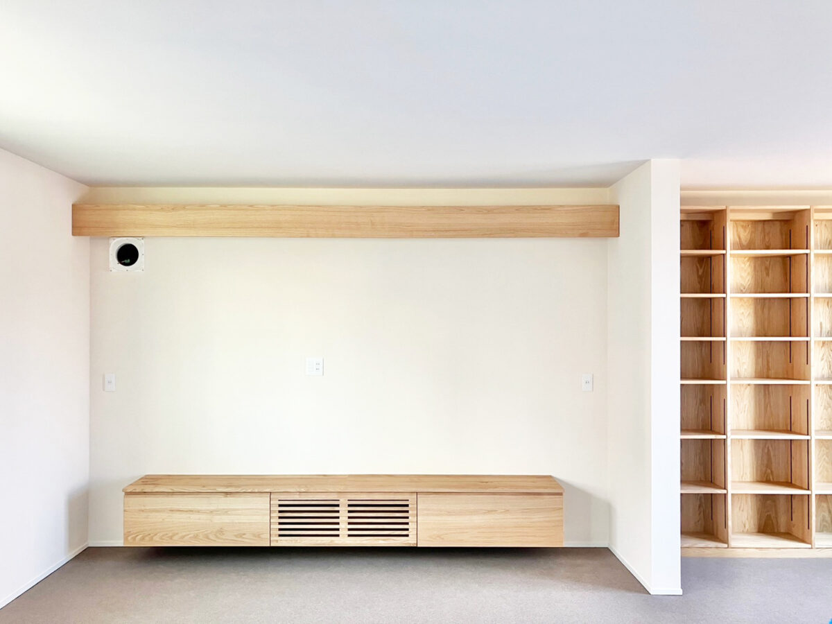 オーダー家具・TVボード&スクリーンカバー／関西・兵庫