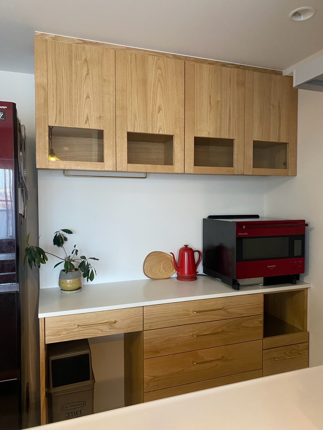 オーダー家具・クリのカップボード／関西・大阪