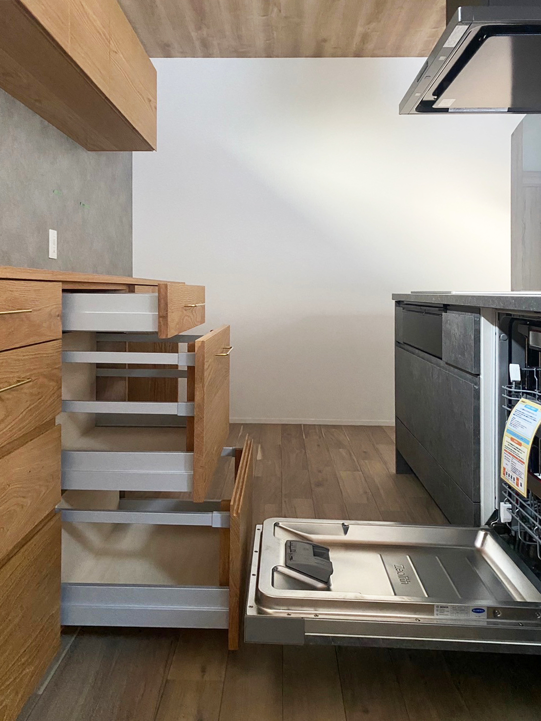 オーダー家具・オークのカップボード／九州・福岡