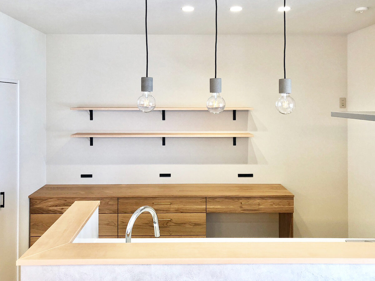 オーダー家具・オークのカップボード/関西・兵庫