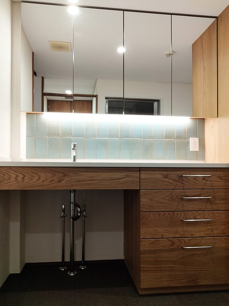 オーダー家具・マンションリノベーション・洗面台/関西・大阪