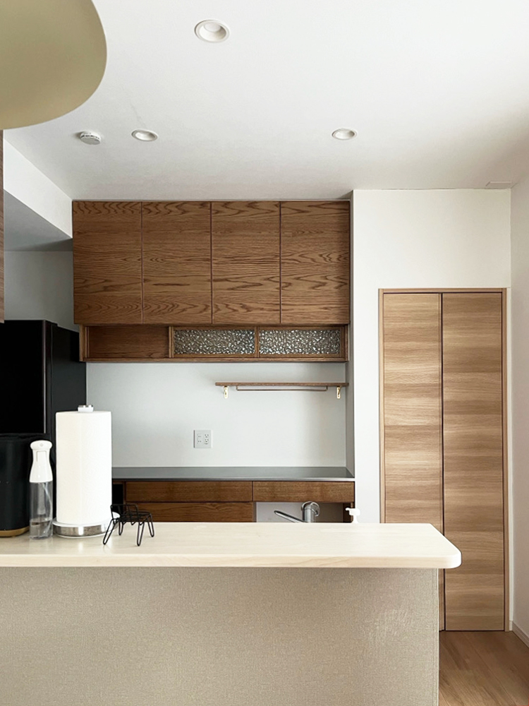 オーダー家具・オークのカップボード/関西・兵庫