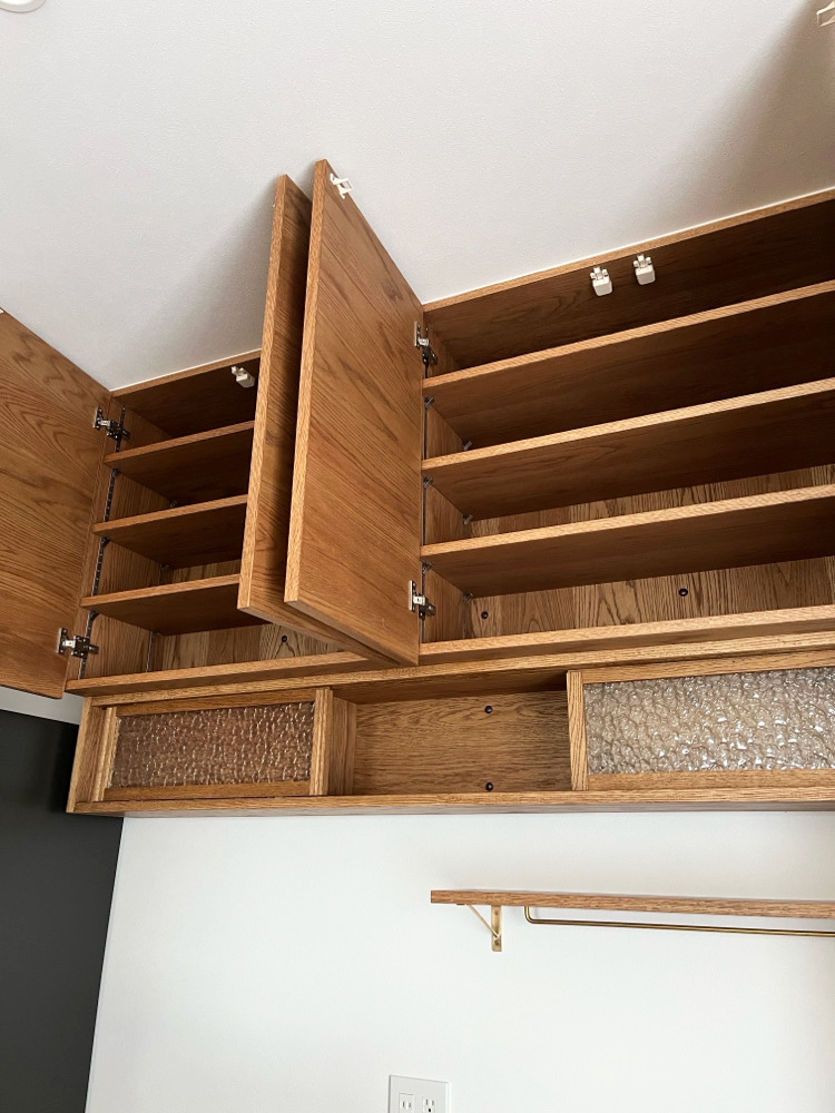 オーダー家具・オークのカップボード/関西・兵庫