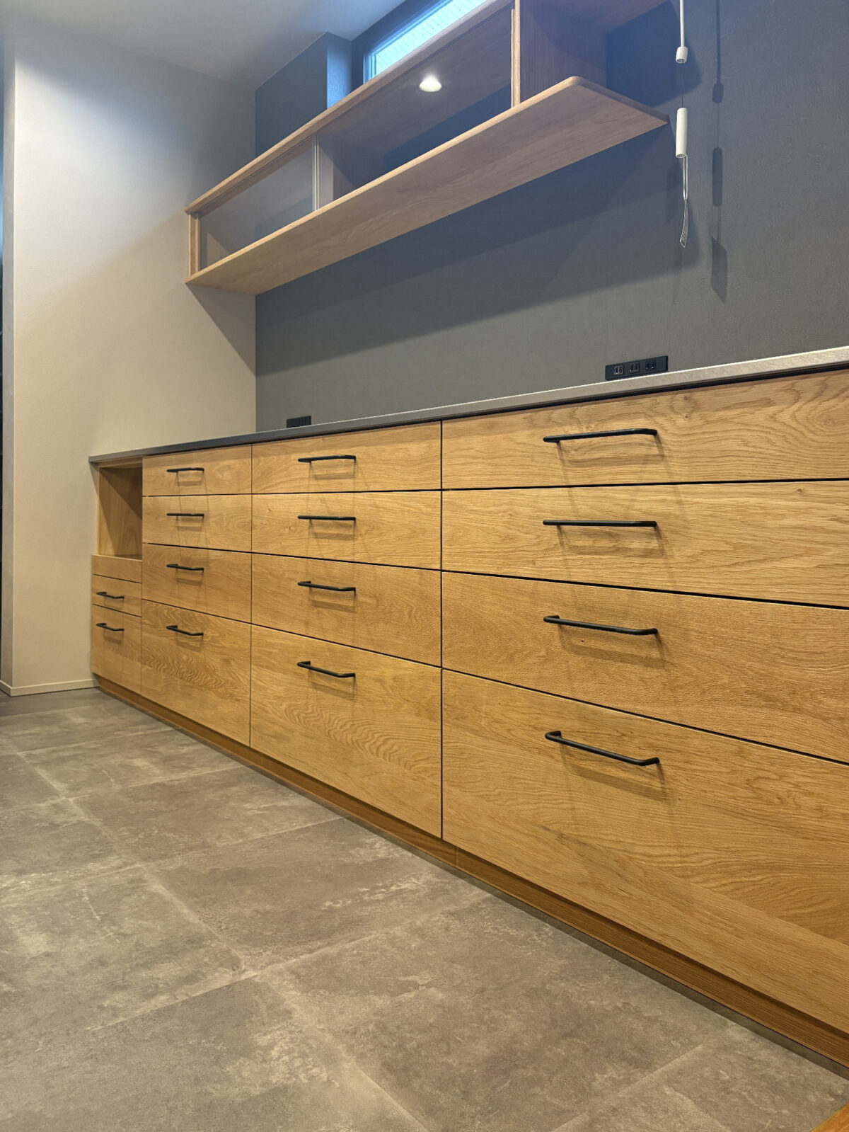 オーダー家具・オークのカップボード/東海・岐阜