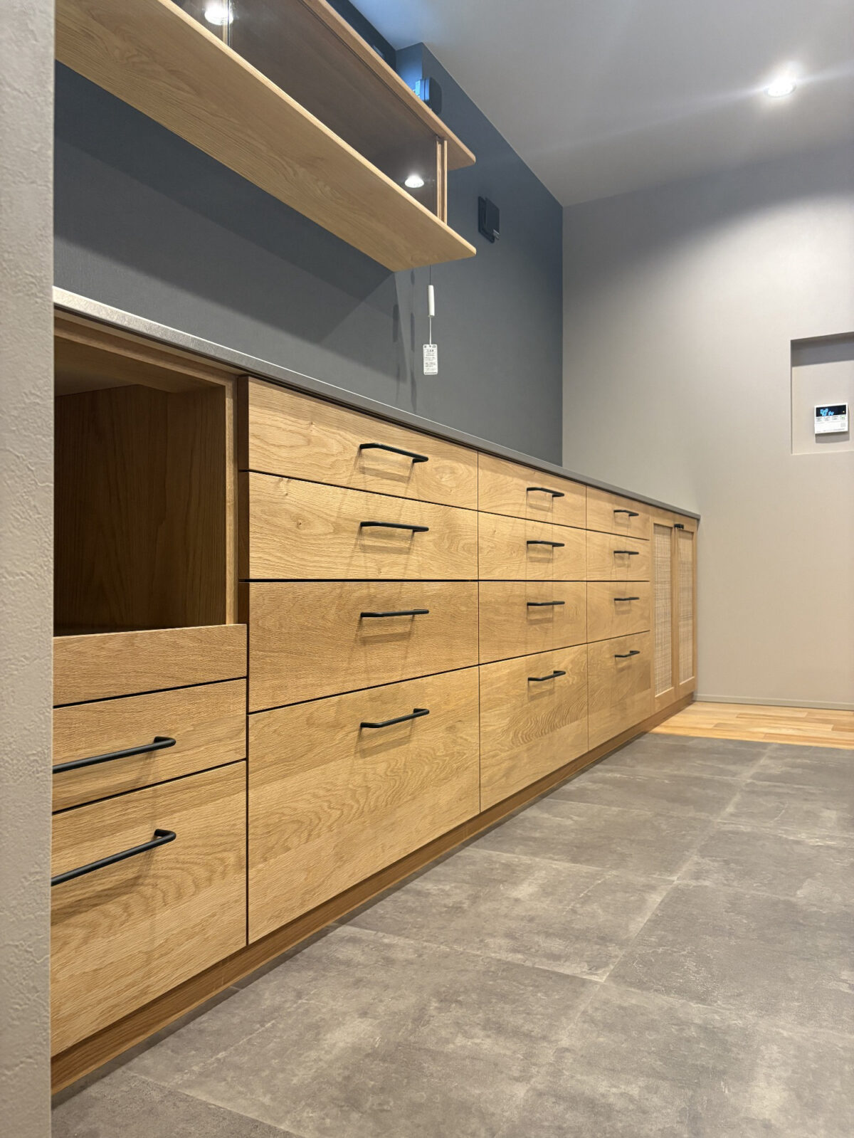 オーダー家具・オークのカップボード/東海・岐阜