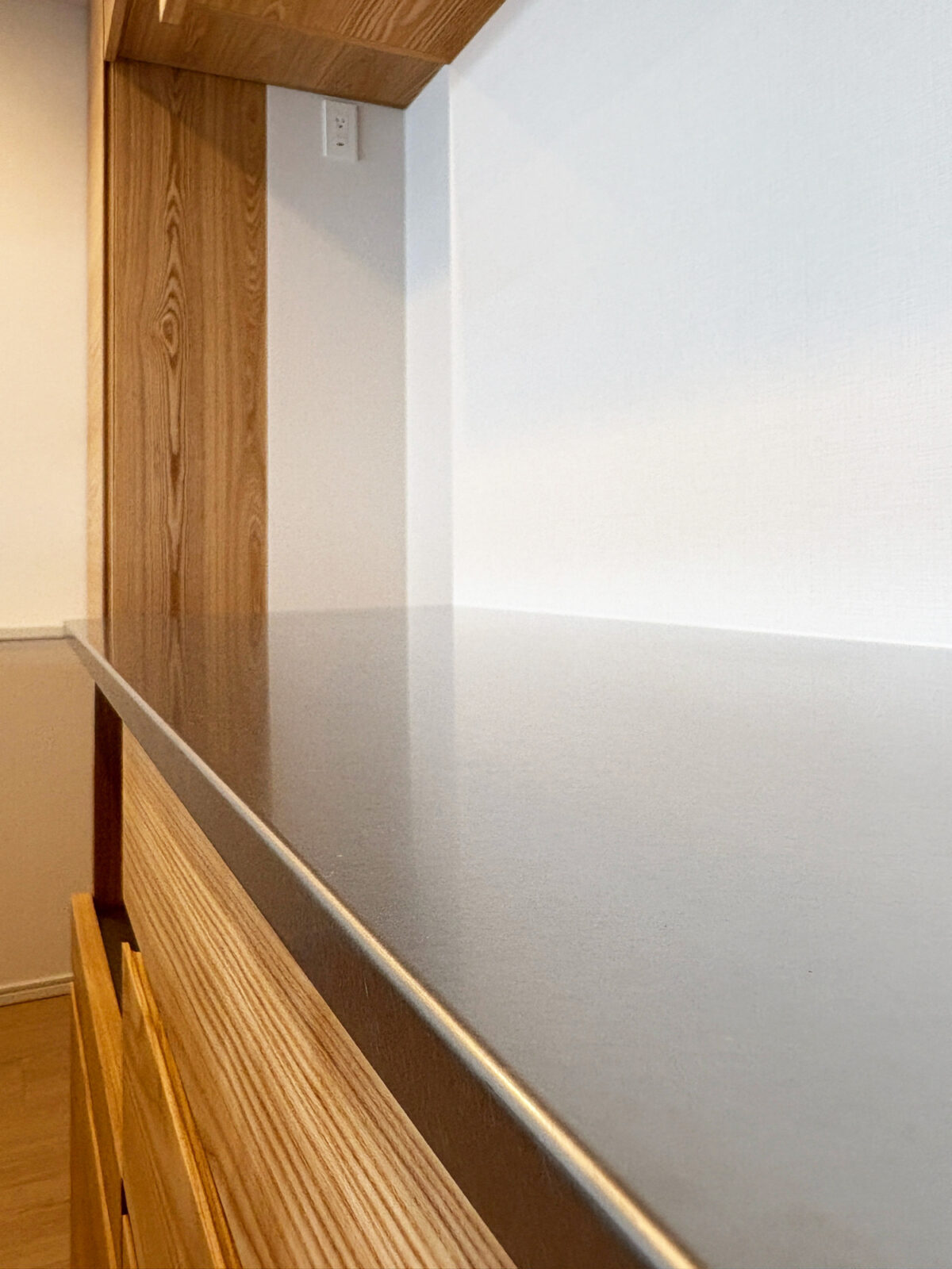 オーダー家具・タモのカップボード／関東・神奈川