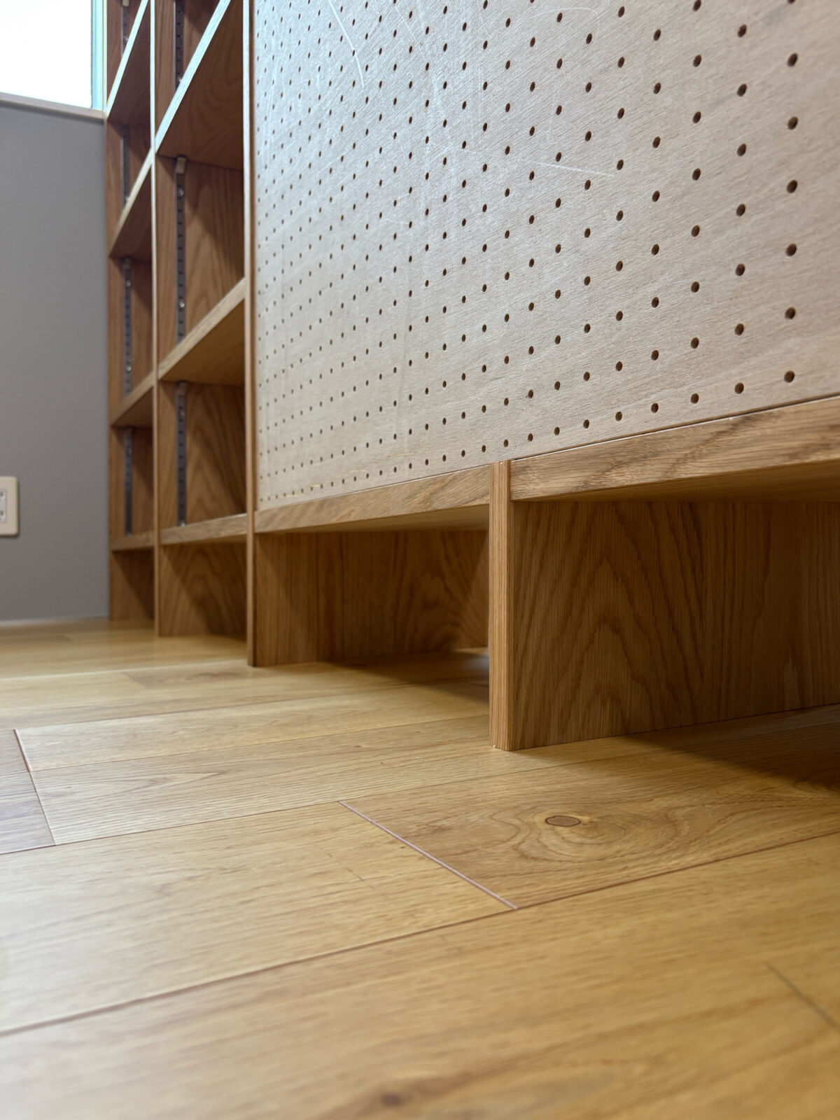 オーダー家具・オークの本棚／関東・神奈川