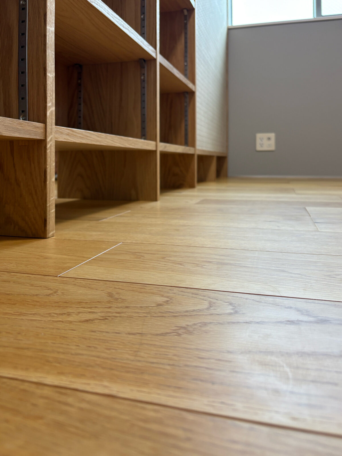 オーダー家具・オークの本棚／関東・神奈川