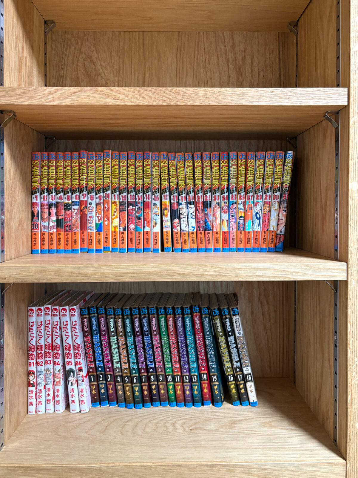 オーダー家具・オークの本棚／関東・神奈川