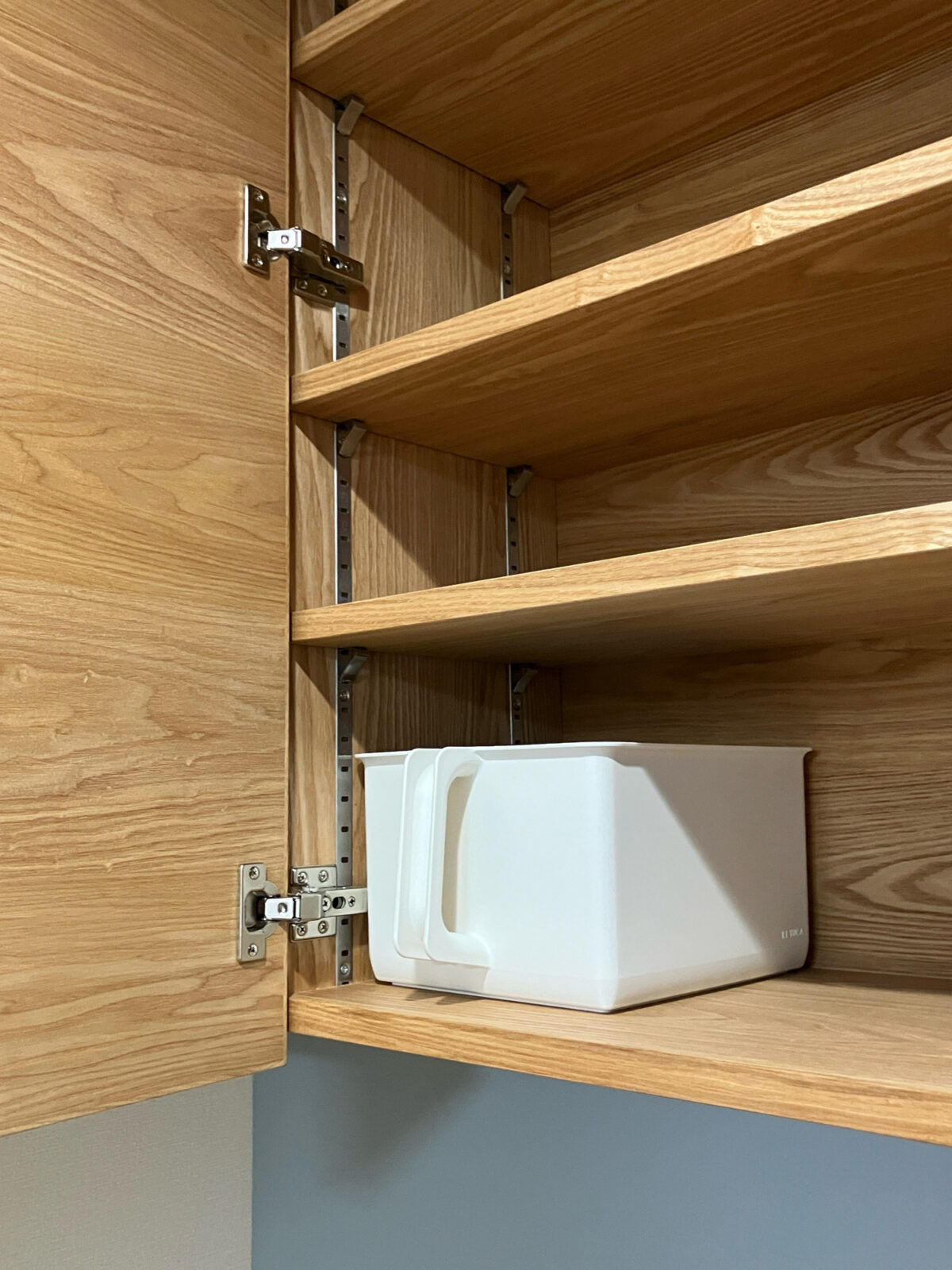 オーダー家具・タモのカップボード／関西・奈良