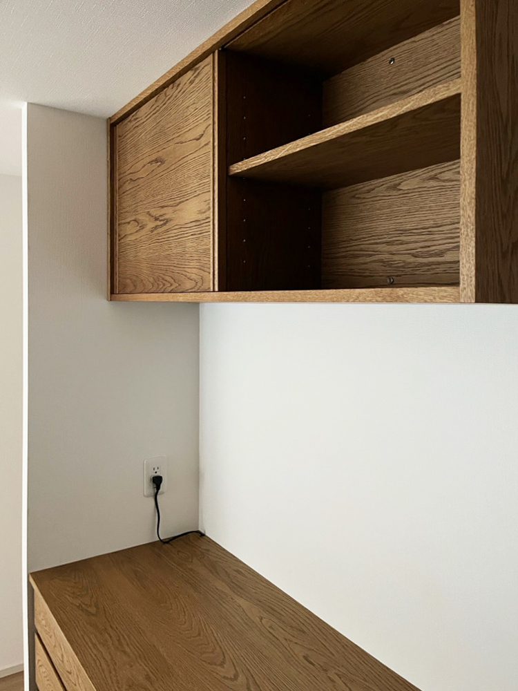 オーダー家具・オークのカップボード／関西・大阪