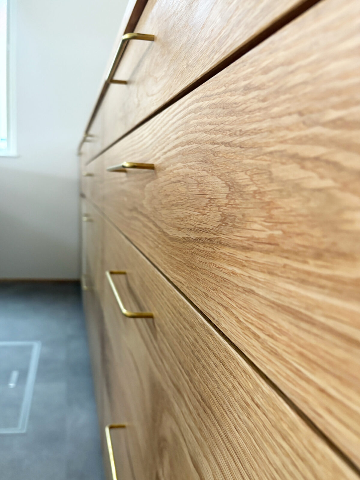 オーダー家具・オークのカップボード／関東・埼玉