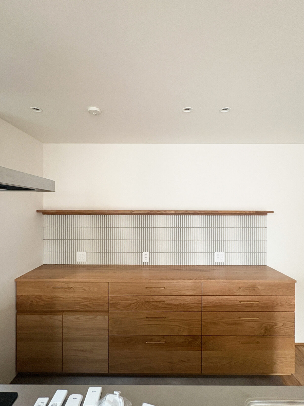 オーダー家具・オークのカップボード／関東・埼玉