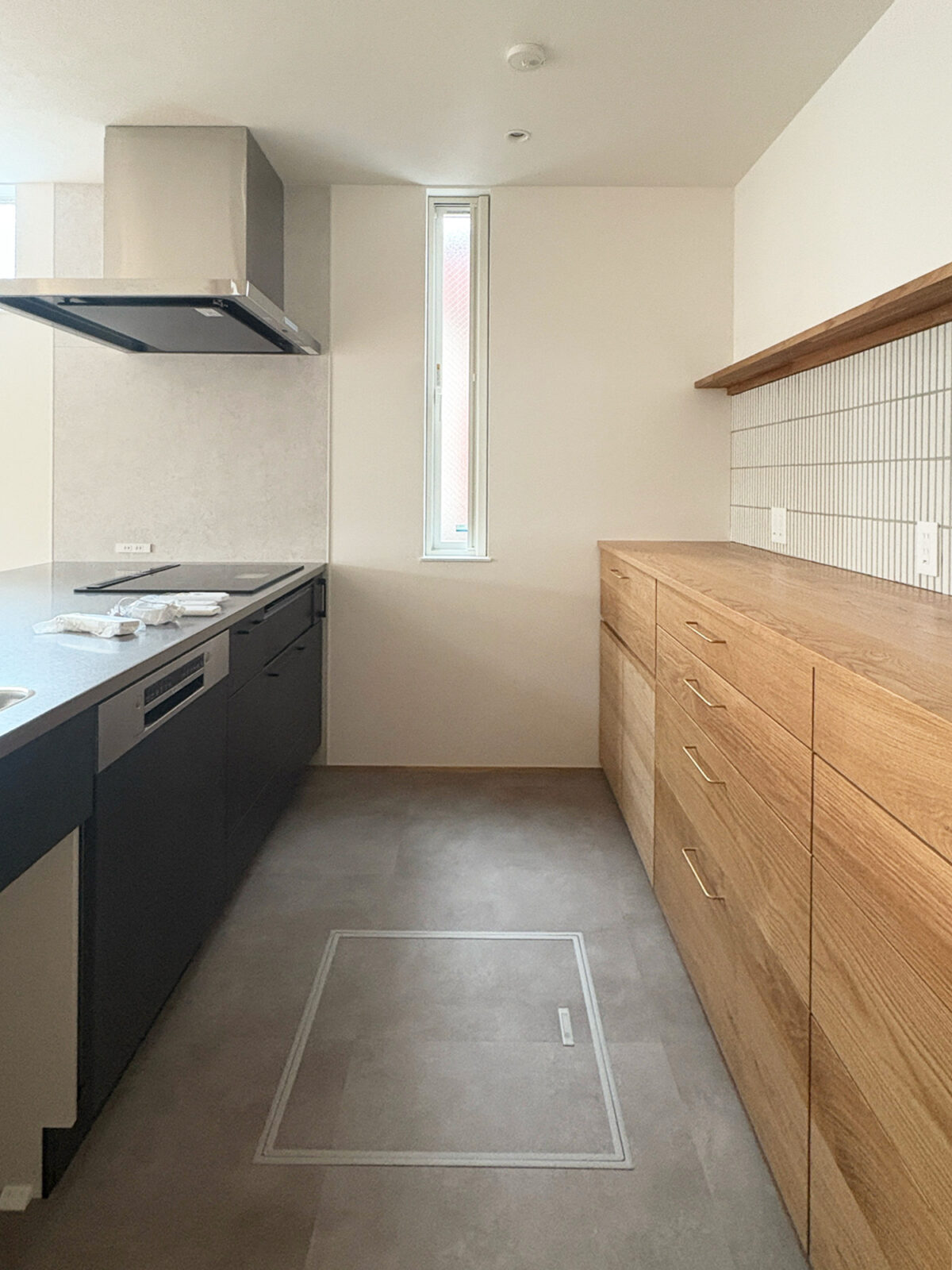 オーダー家具・オークのカップボード／関東・埼玉