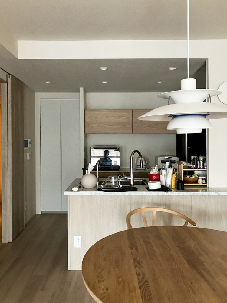 オーダー家具・オークのカップボード／関西・京都