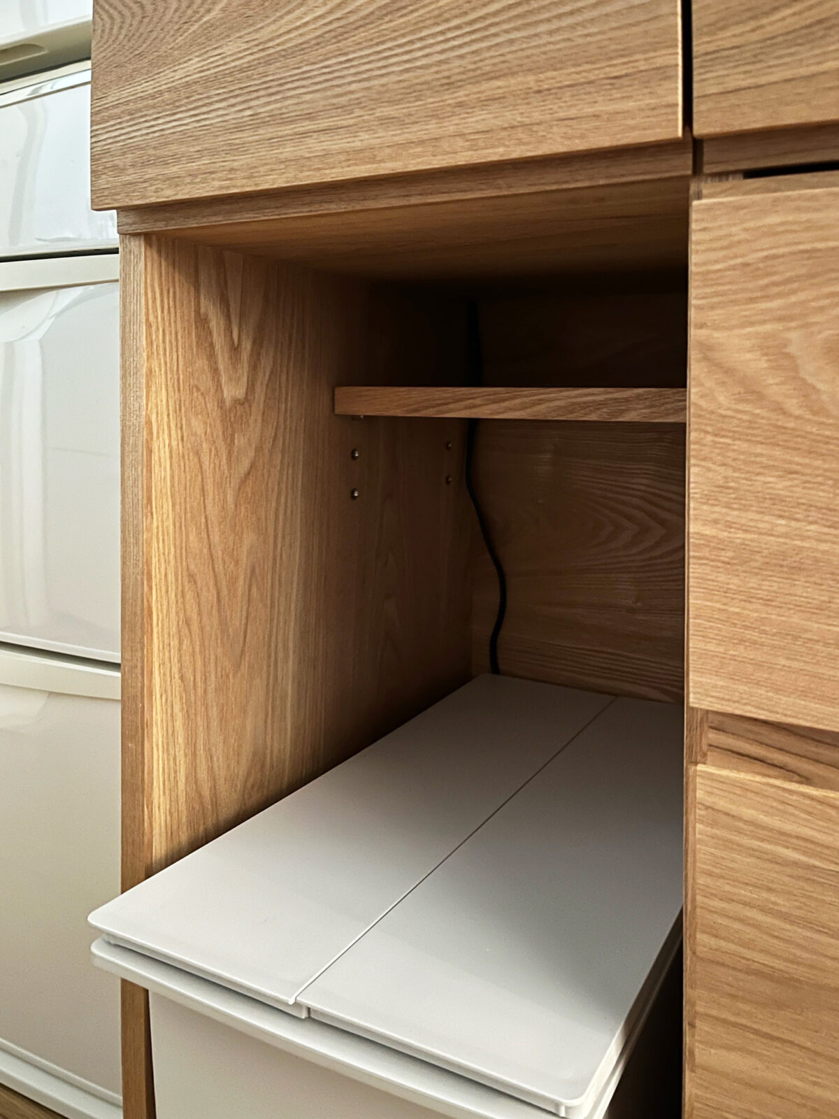 オーダー家具・タモのカップボード／関西・大阪