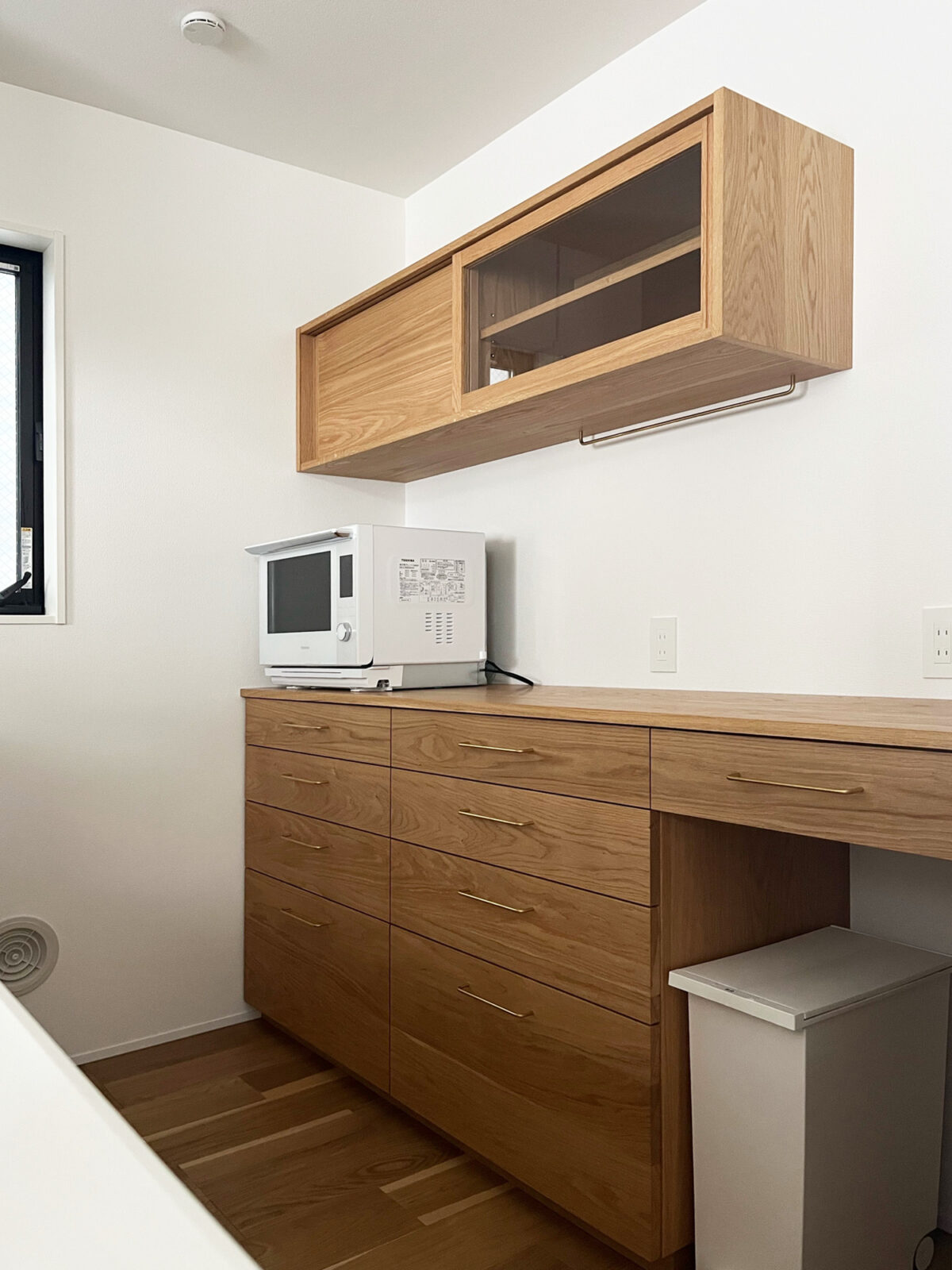 オーダー家具・オークのカップボード／関西・大阪