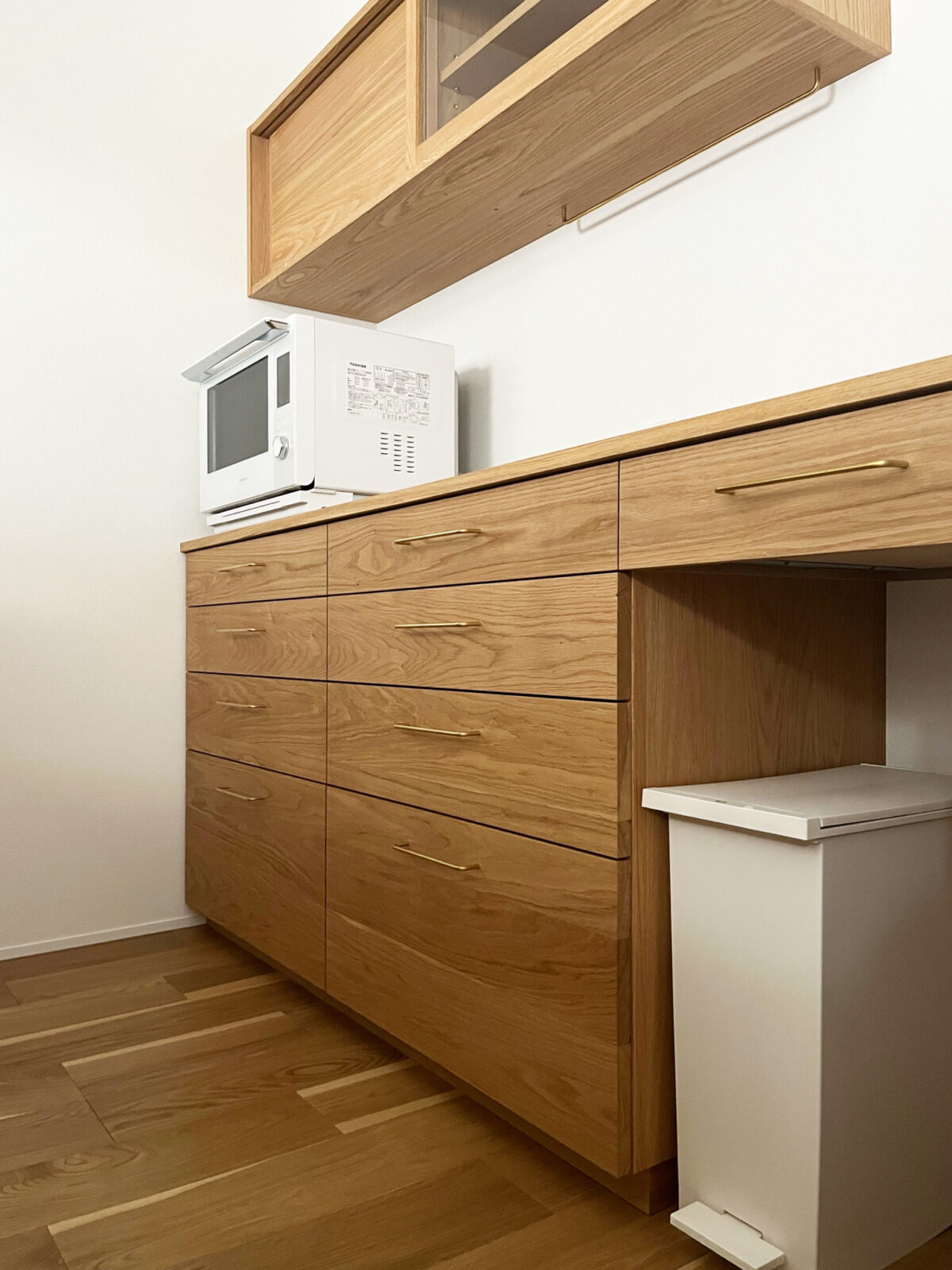 オーダー家具・オークのカップボード／関西・大阪