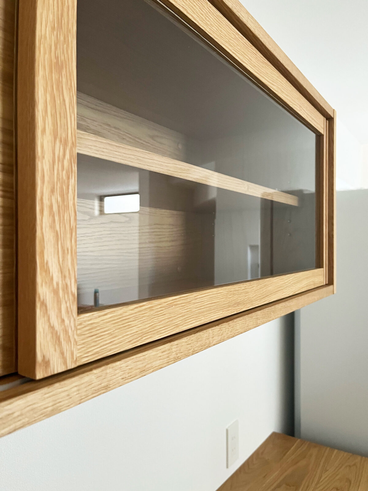 オーダー家具・オークのカップボード／関西・大阪