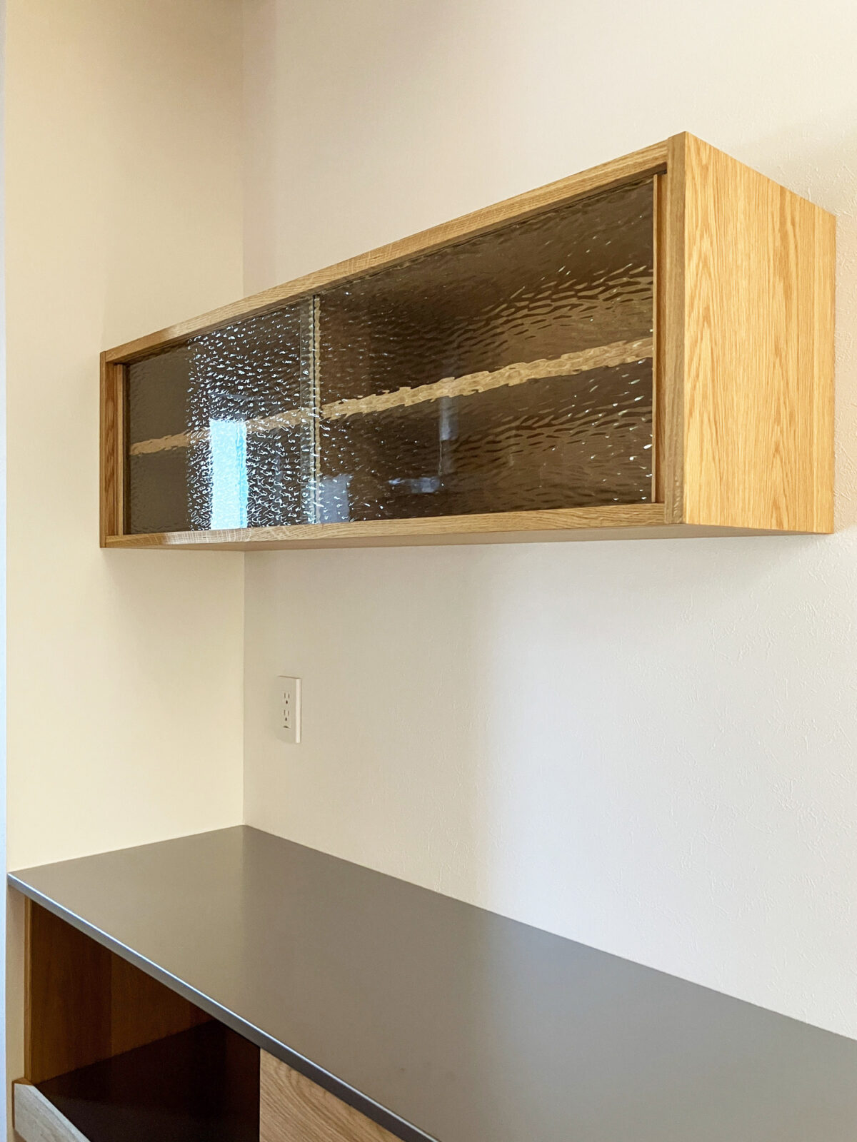 オーダー家具・オークのカップボード／関西・奈良