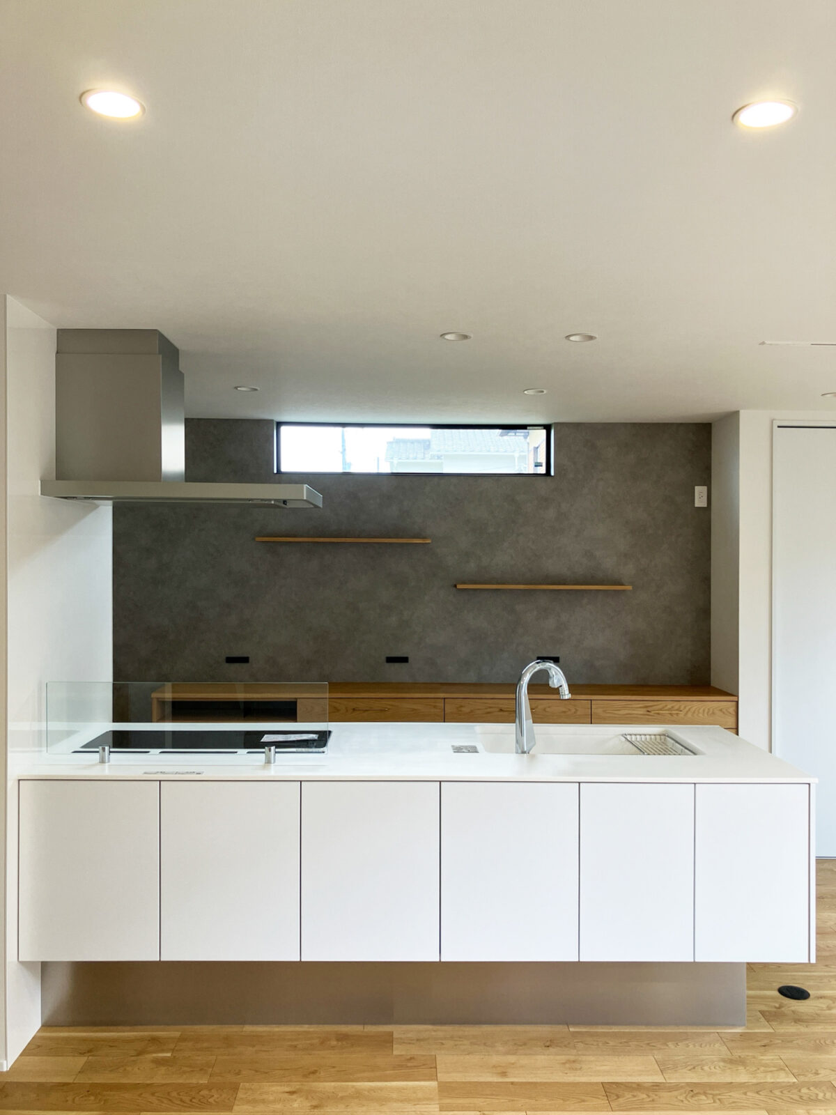 オーダー家具・オークのカップボード／関西・奈良