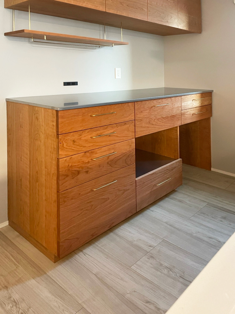 オーダー家具・チェリーのカップボード/関東・東京