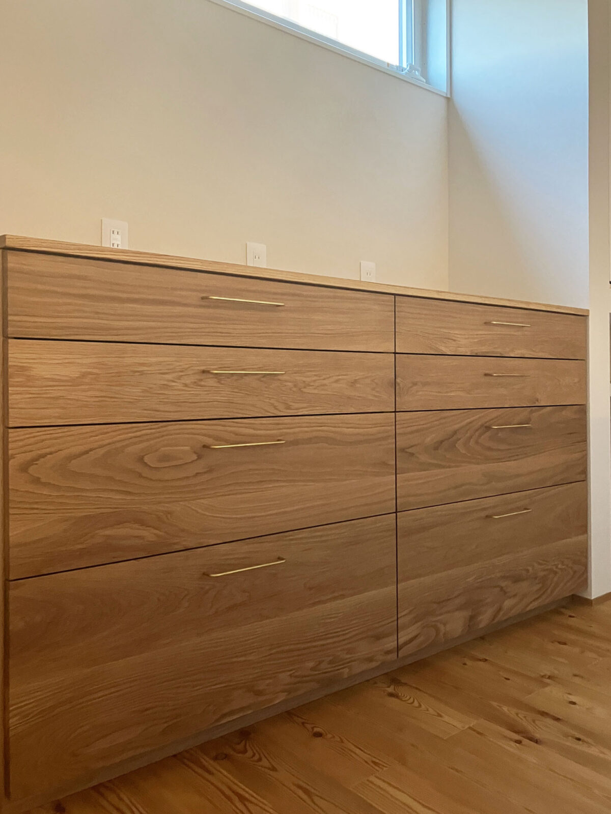 オーダー家具・オークのカップボード／関東・東京