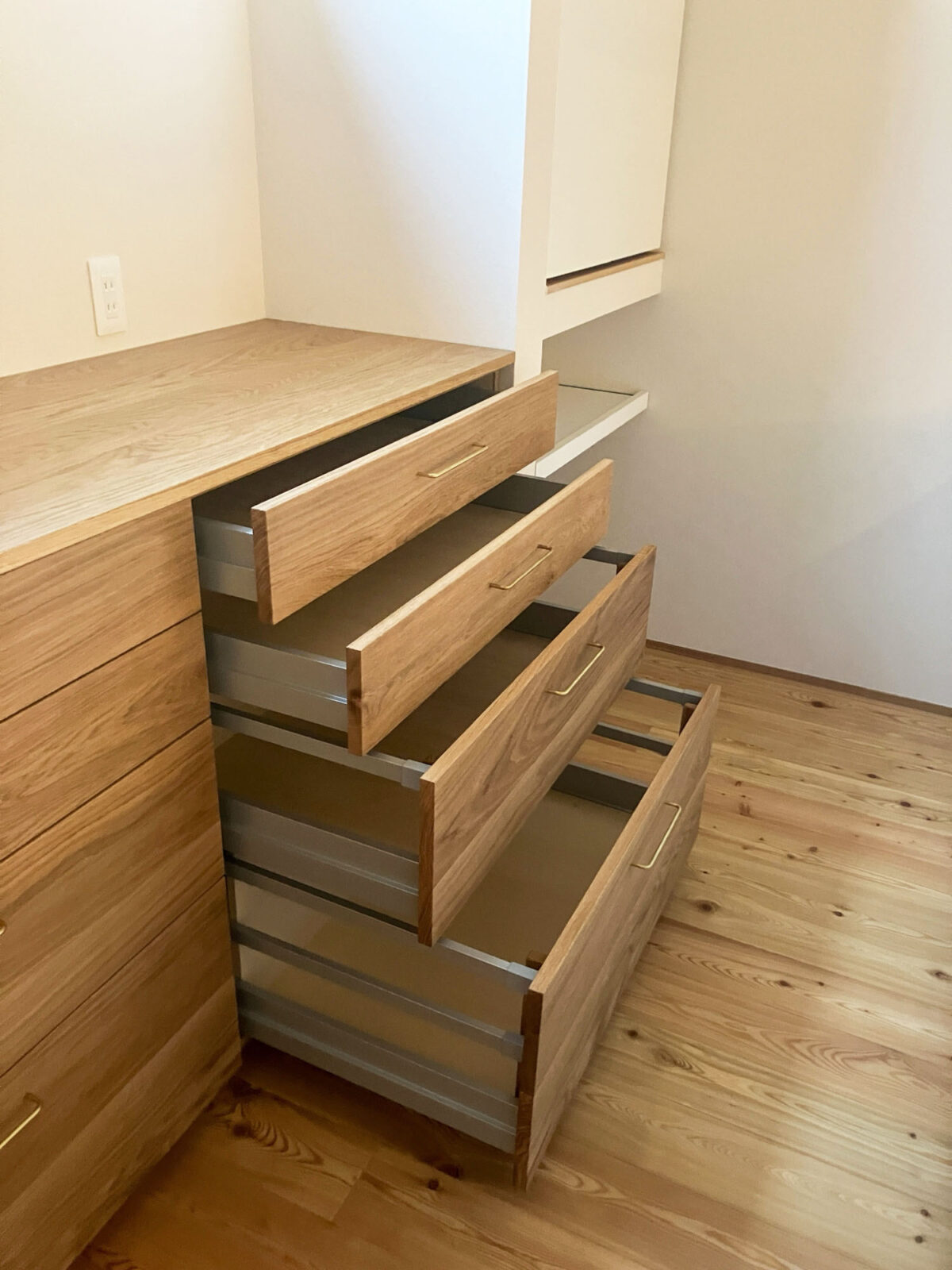 オーダー家具・オークのカップボード／関東・東京