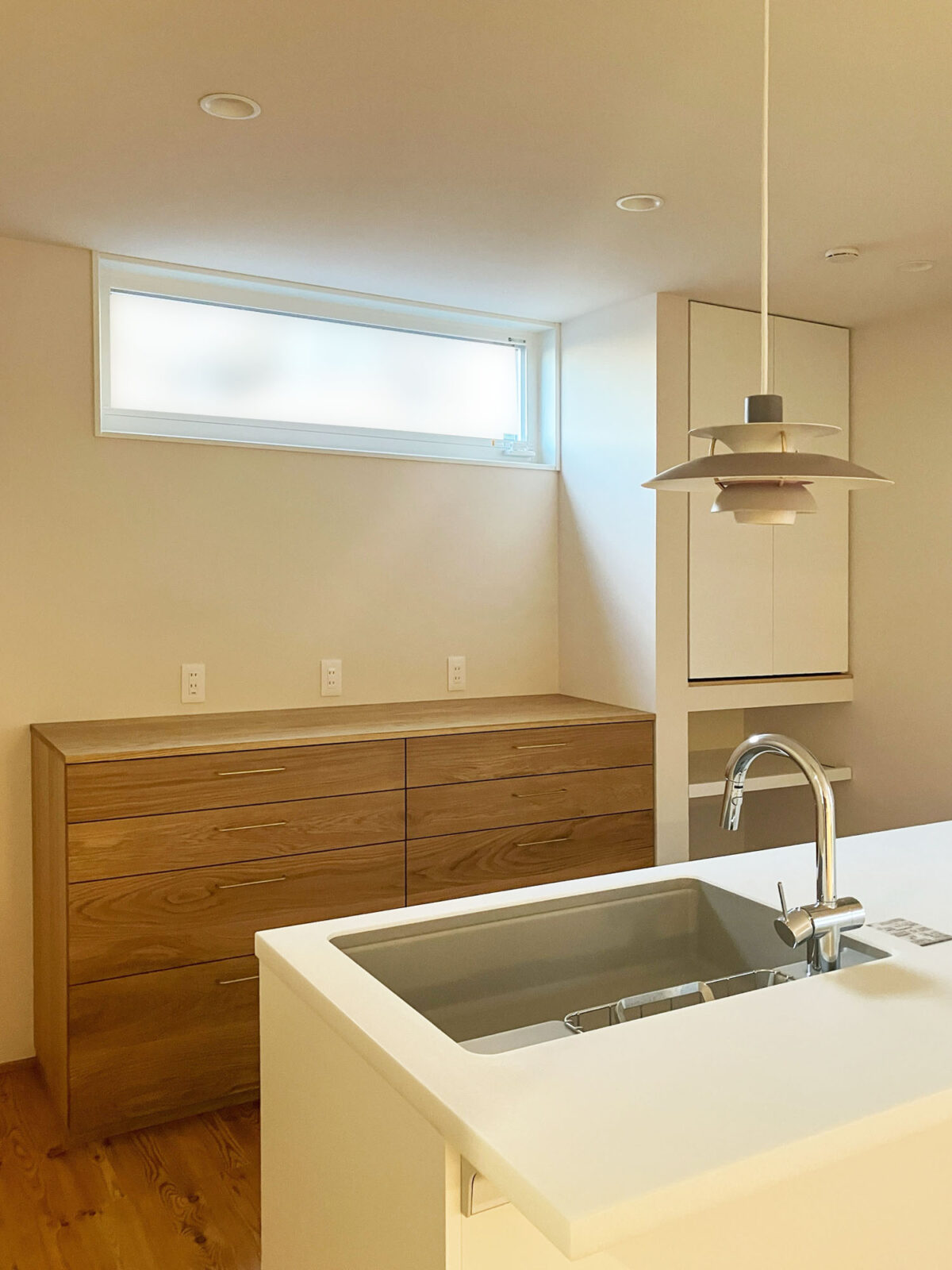 オーダー家具・オークのカップボード／関東・東京