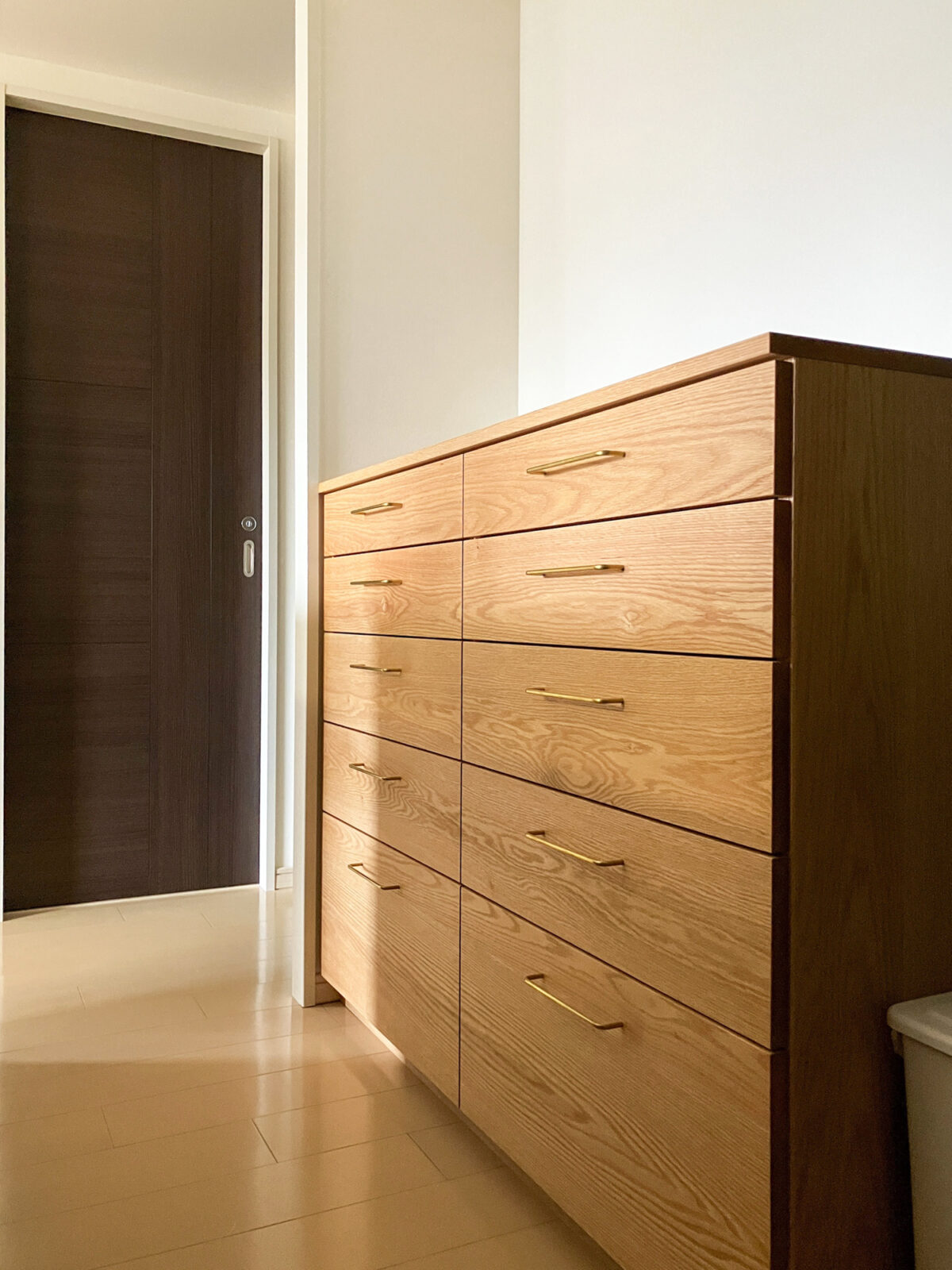 オーダー家具・オークのカップボード／関西・京都