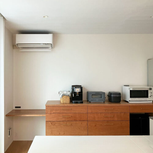 オーダー家具・チェリーのカップボード&デスク／関西・大阪