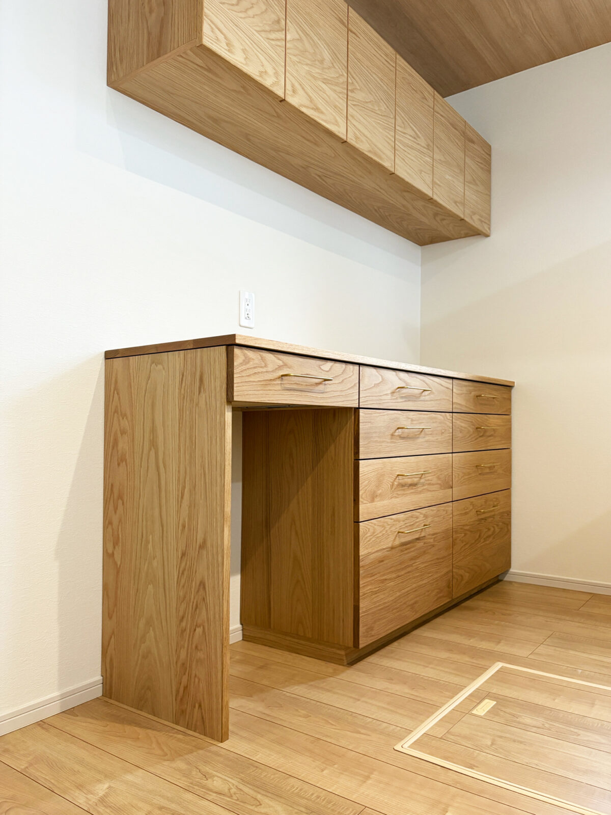 オーダー家具・オークのカップボード／関東・東京