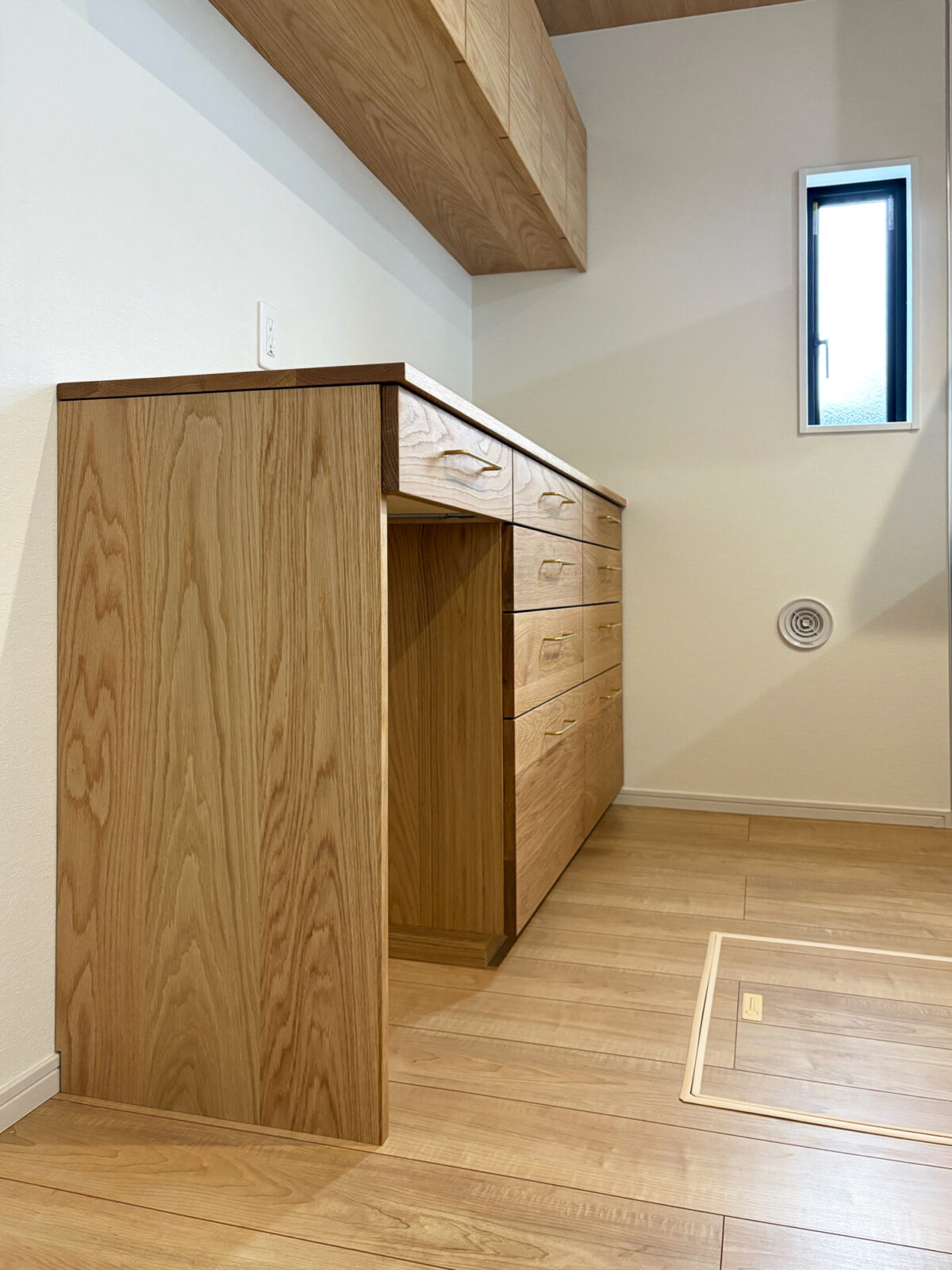 オーダー家具・オークのカップボード／関東・東京