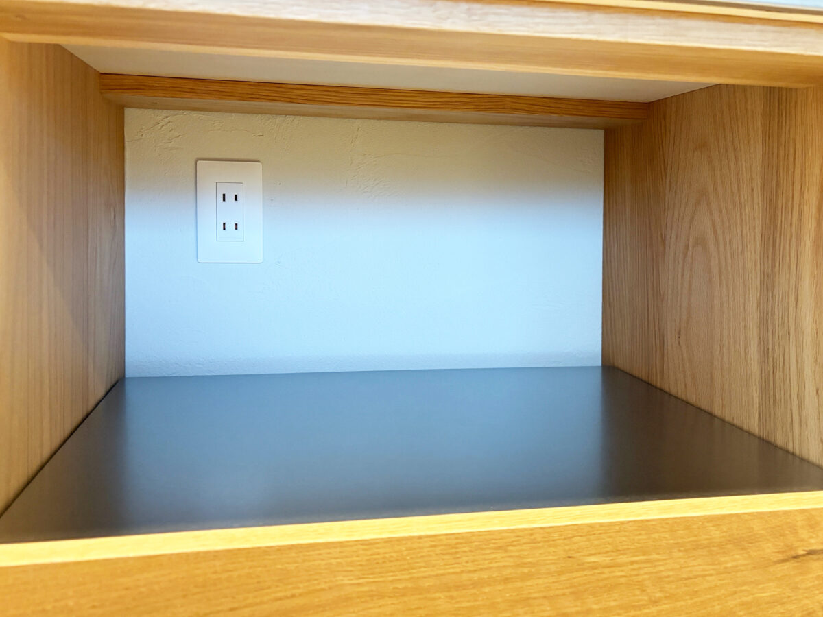 オーダー家具・タモのカップボード