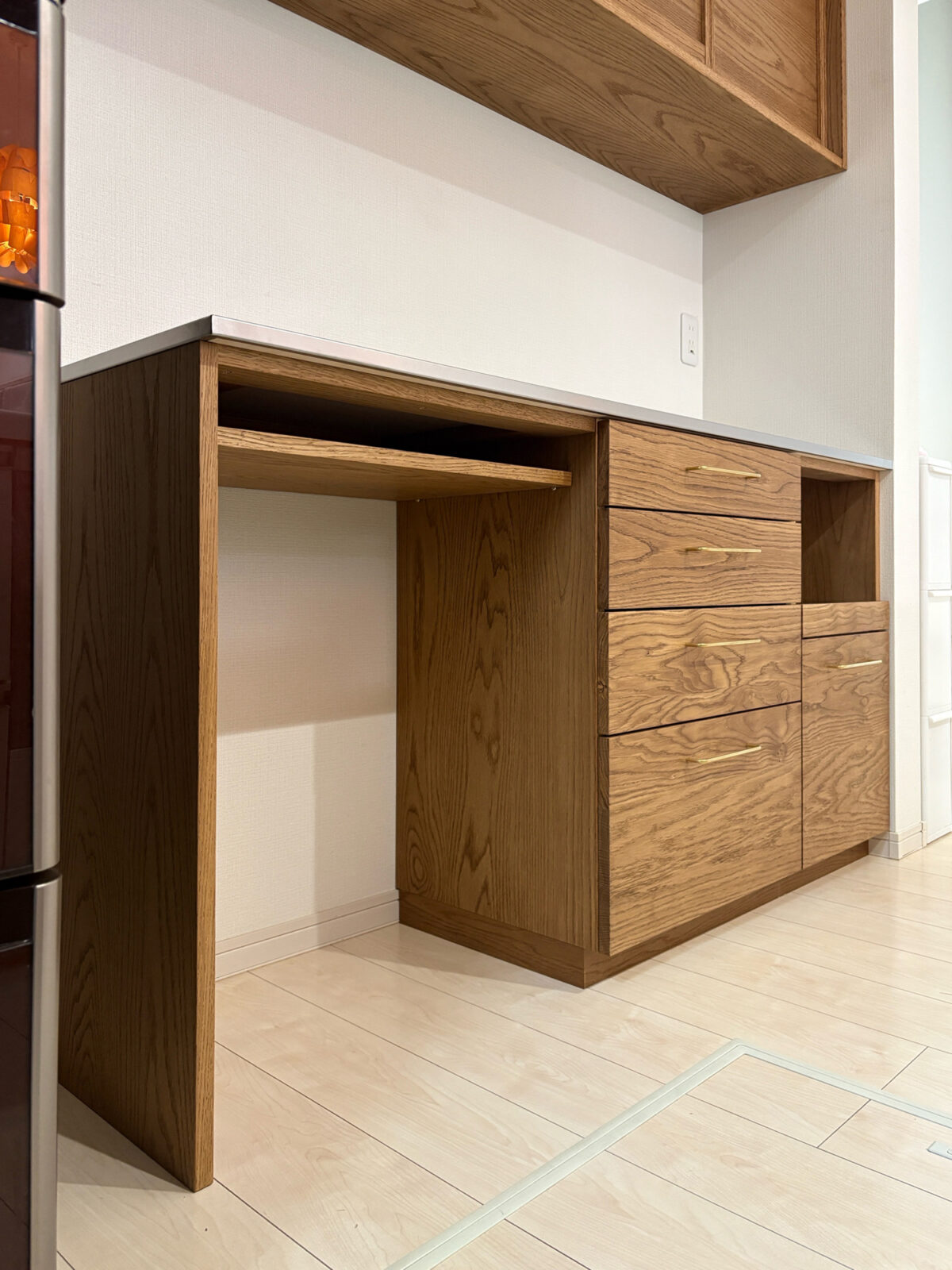 オーダー家具・オークのカップボード/関東・東京