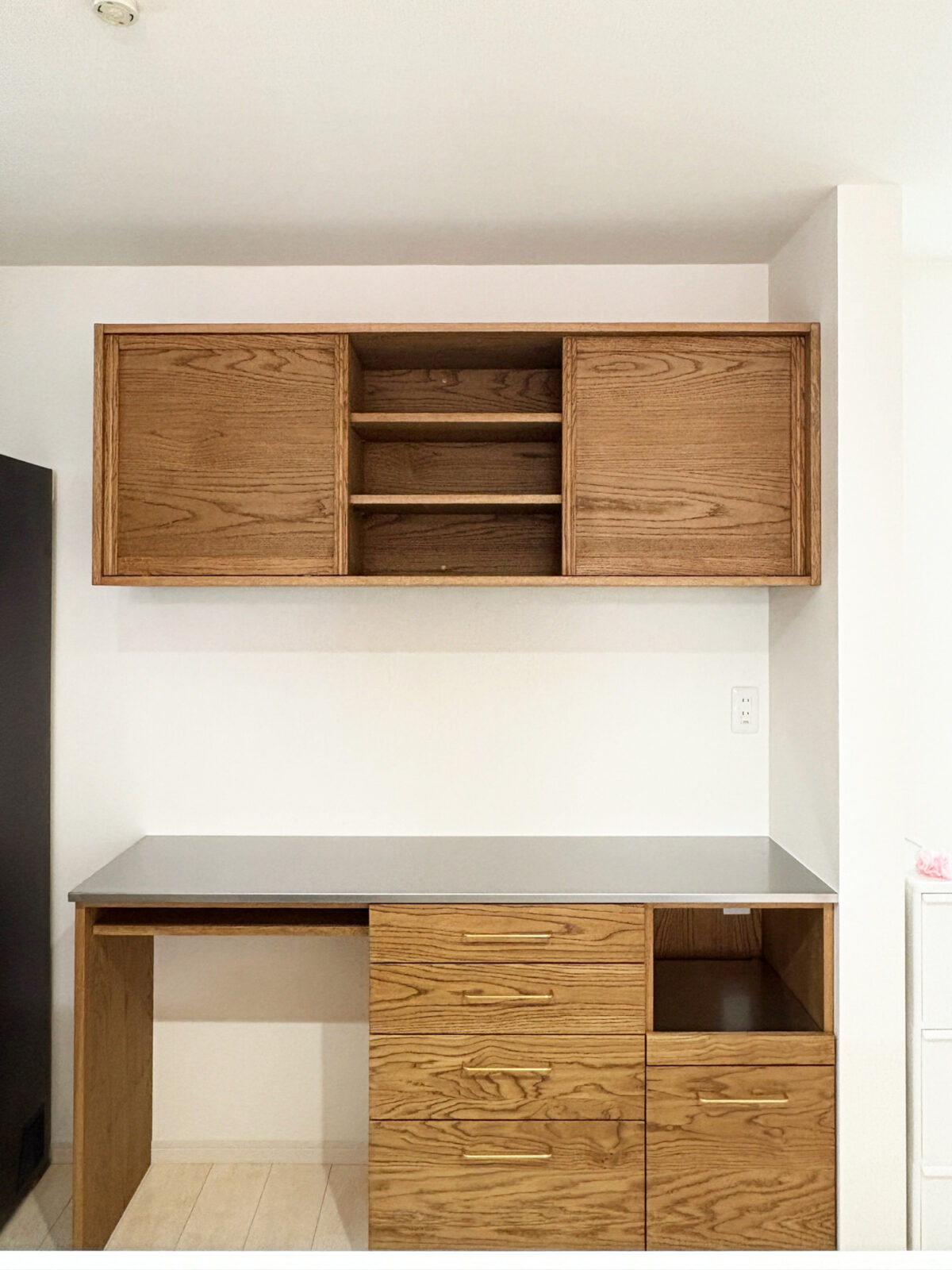 オーダー家具・オークのカップボード/関東・東京