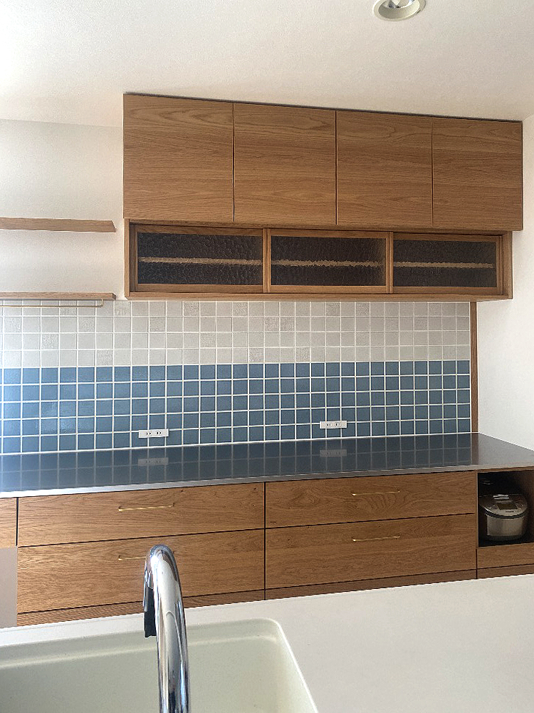 オーダー家具・オークのカップボード／関東・東京