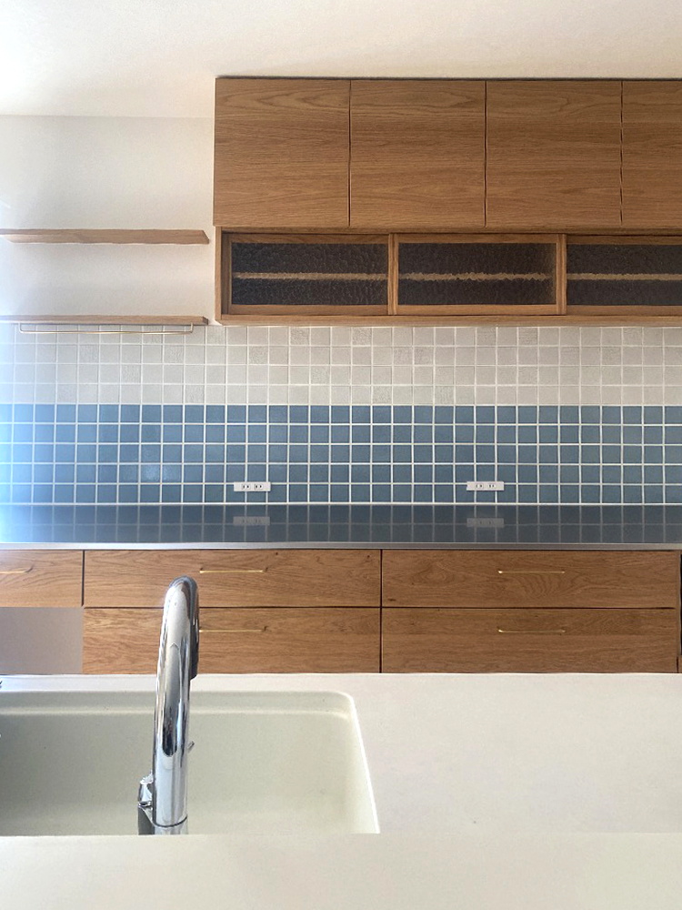 オーダー家具・オークのカップボード／関東・東京