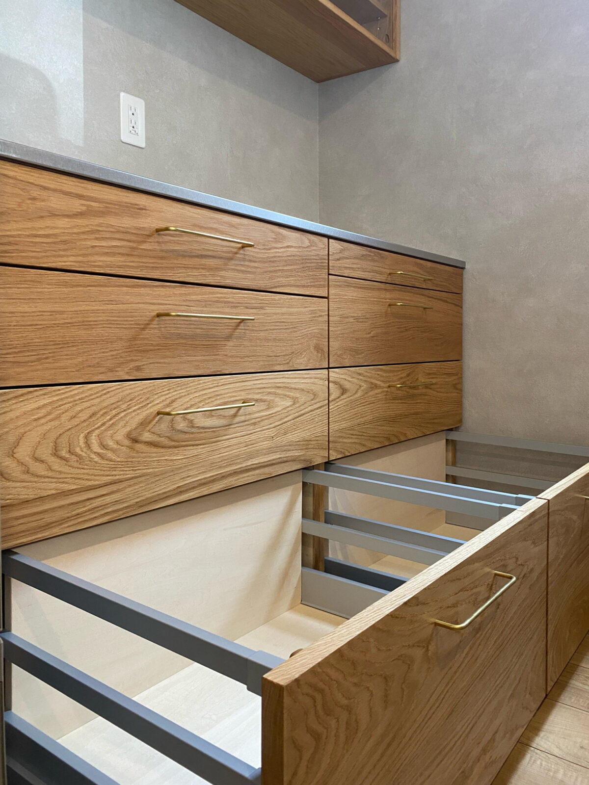 オーダー家具・オークのカップボード/関東・東京