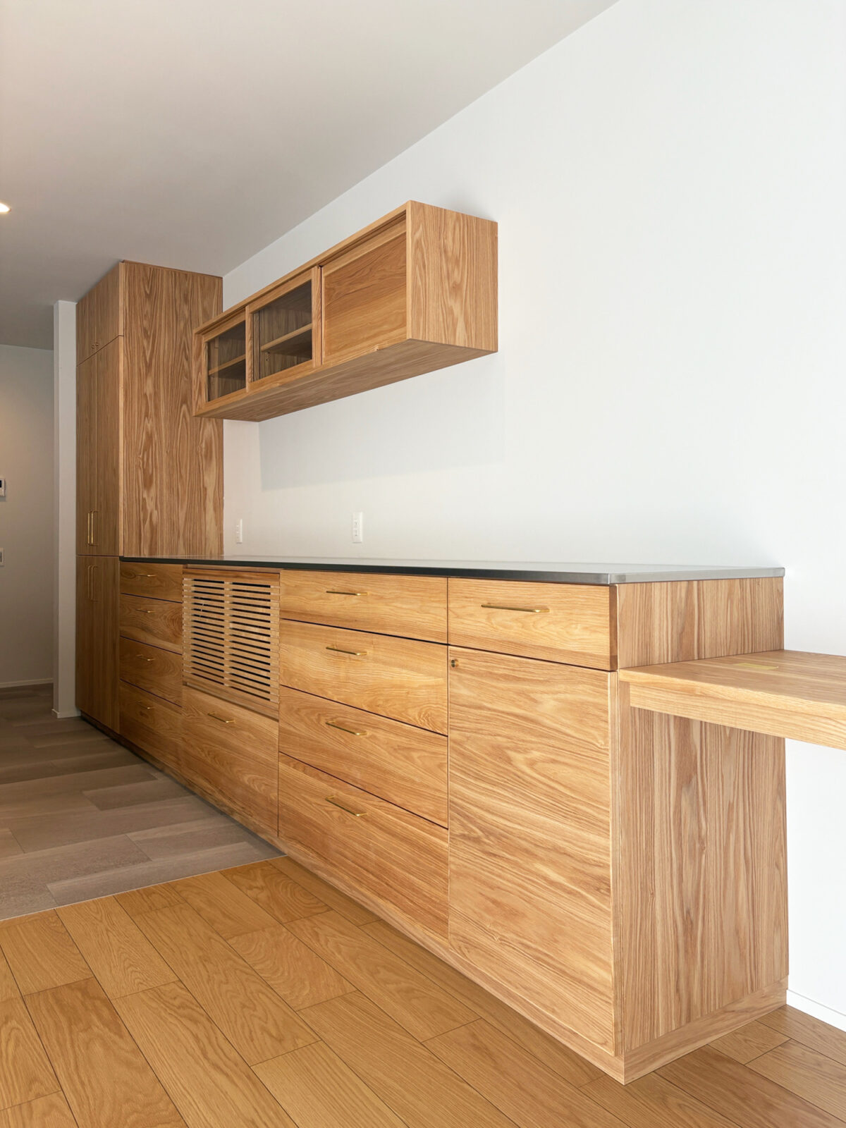 オーダー家具・タモのデスク/東海・愛知