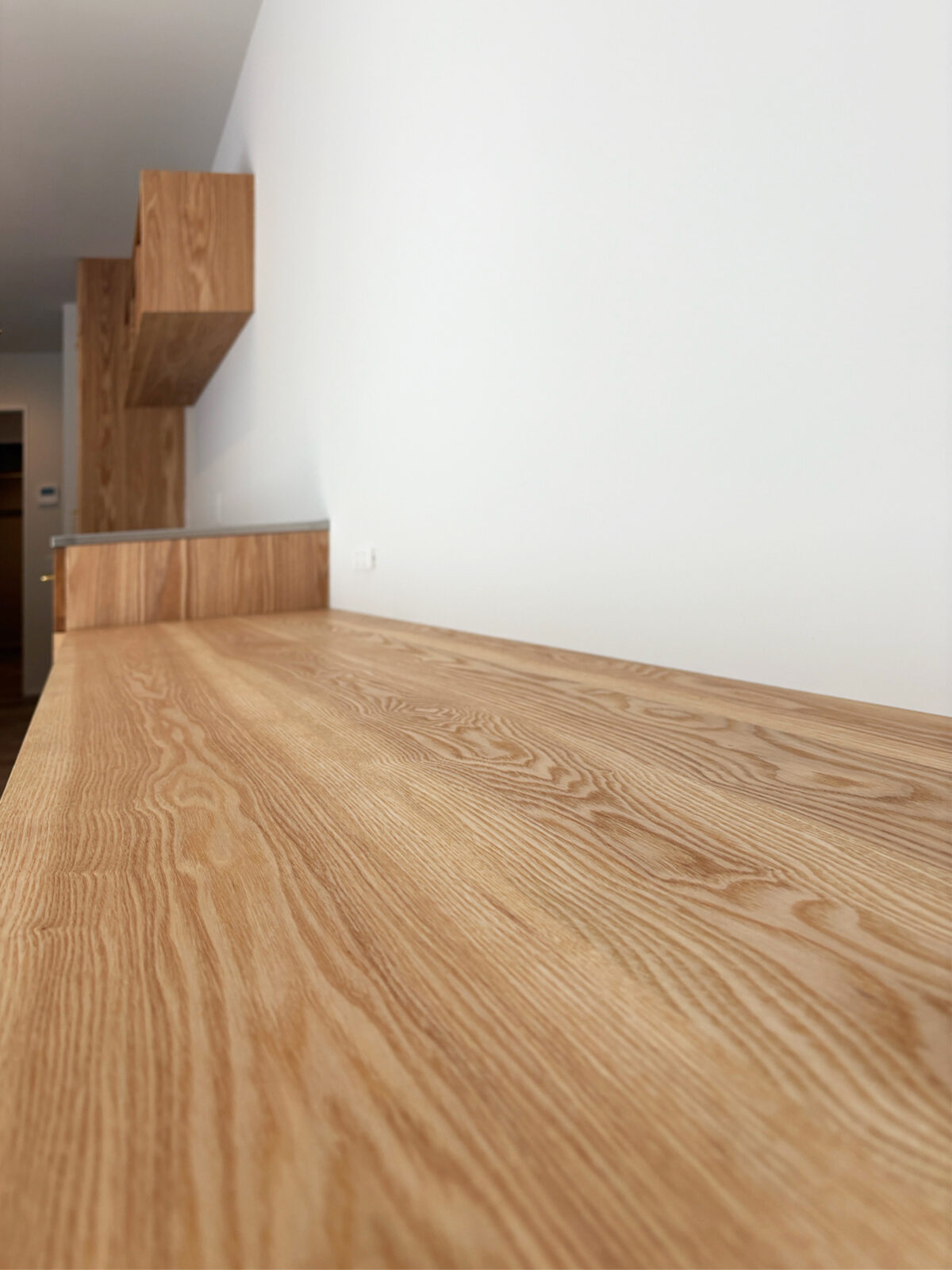 オーダー家具・タモのデスク/東海・愛知