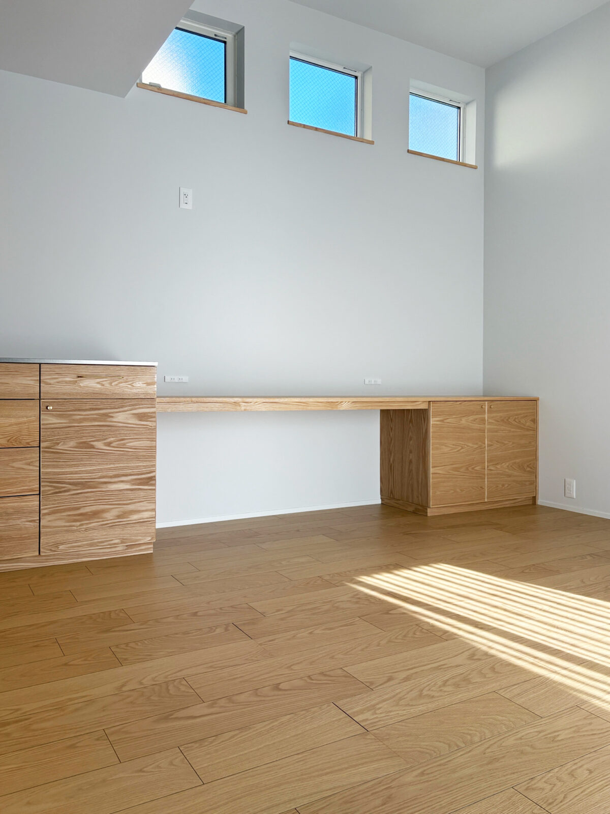 オーダー家具・タモのデスク/東海・愛知