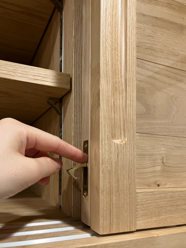 オーダー家具・クリのカップボード/関西・京都