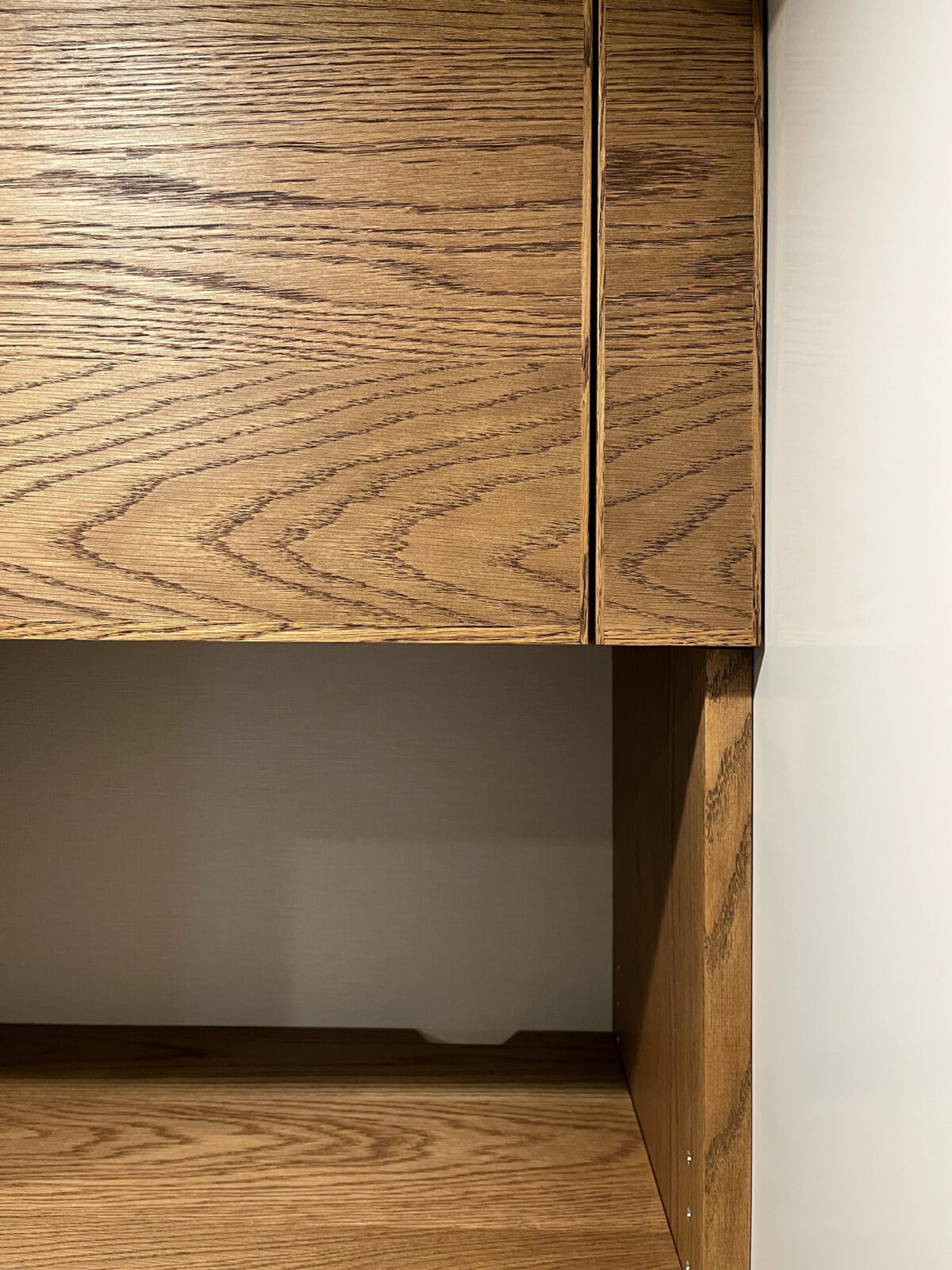 オーダー家具・オークのカップボード／関西・兵庫