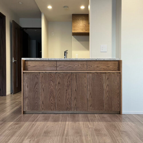 オーダー家具・カウンター下収納／関西・兵庫