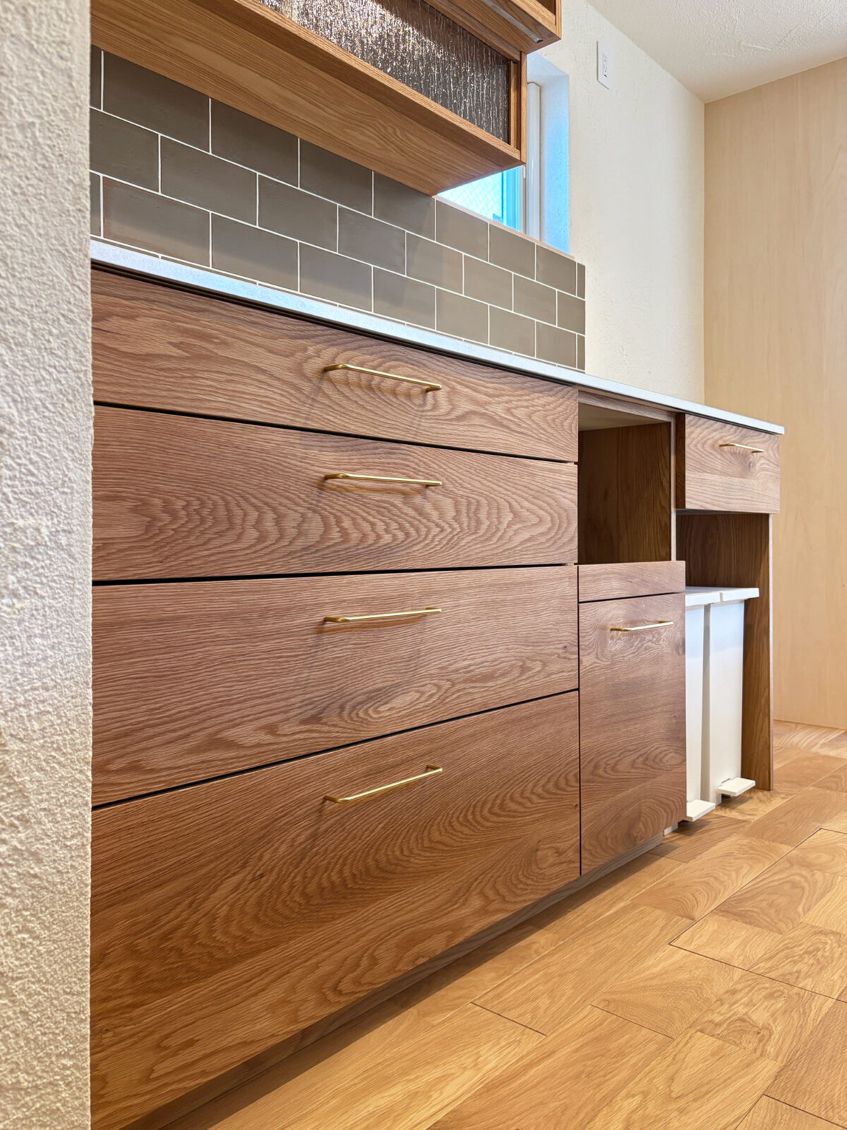 オーダー家具・オークのカップボード／関東・東京